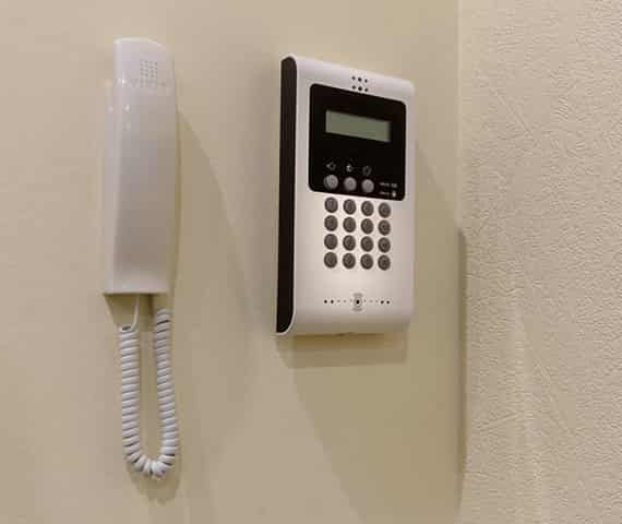White intercom — Locksmith in Central Tablelands and Central West Regions